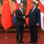 Keir Starmer and Xi Jinping