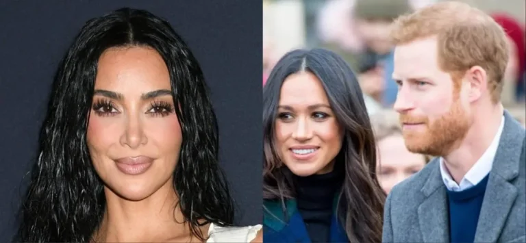 Kim Kardashian, Meghan Markle, and Prince Harry