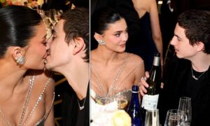 Kylie Jenner and Timothée Chalamet