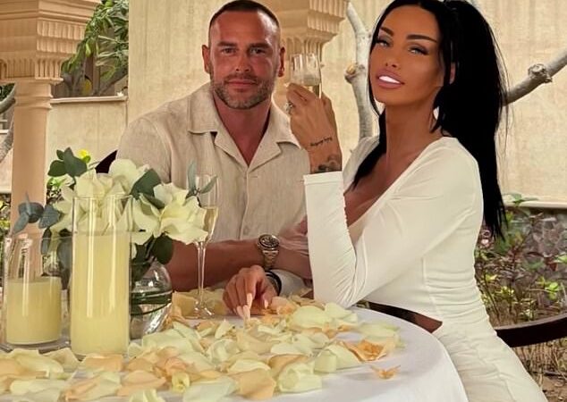 Lee Andrews and Katie Price