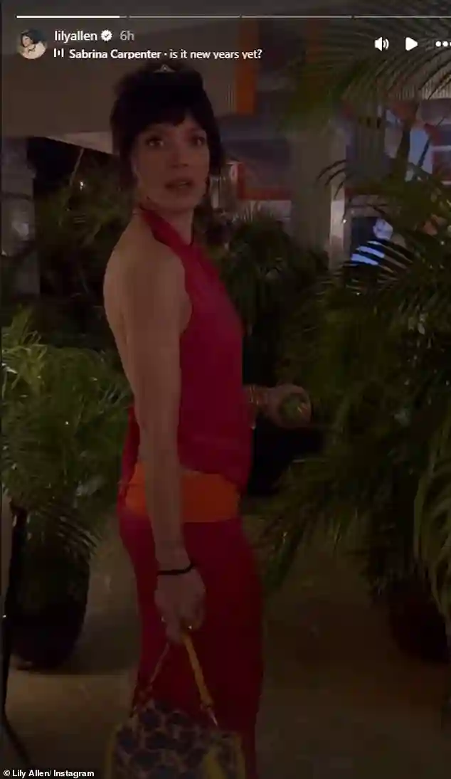 Lily Allen Celebrates New Year in Cayman Islands After Reflecting on Personal Growth and Album Success in London