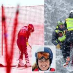 Lindsey Vonn airlifted