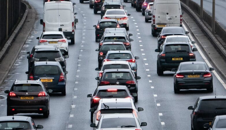 London record-breaking traffic