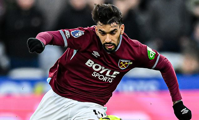 West Ham agrees to sell Lucas Paqueta to Flamengo in £36 million transfer deal with Brazil return imminent