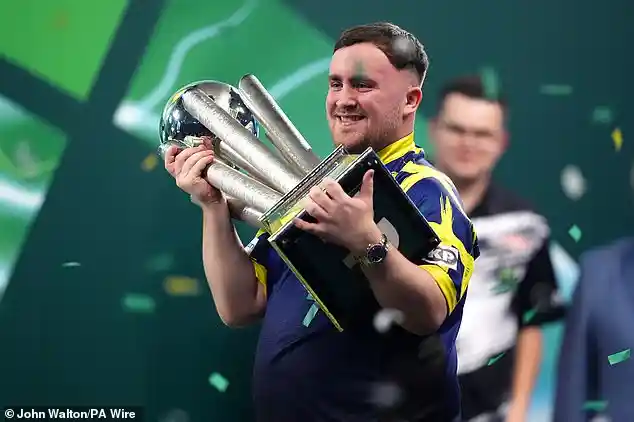 Luke Littler juggles multimillion-pound darts deals and small-scale trading card sales from his home in Warrington while redefining the sport globally