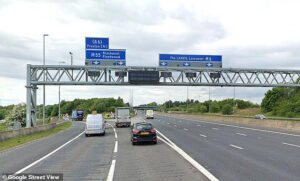 M6 in Lancashire
