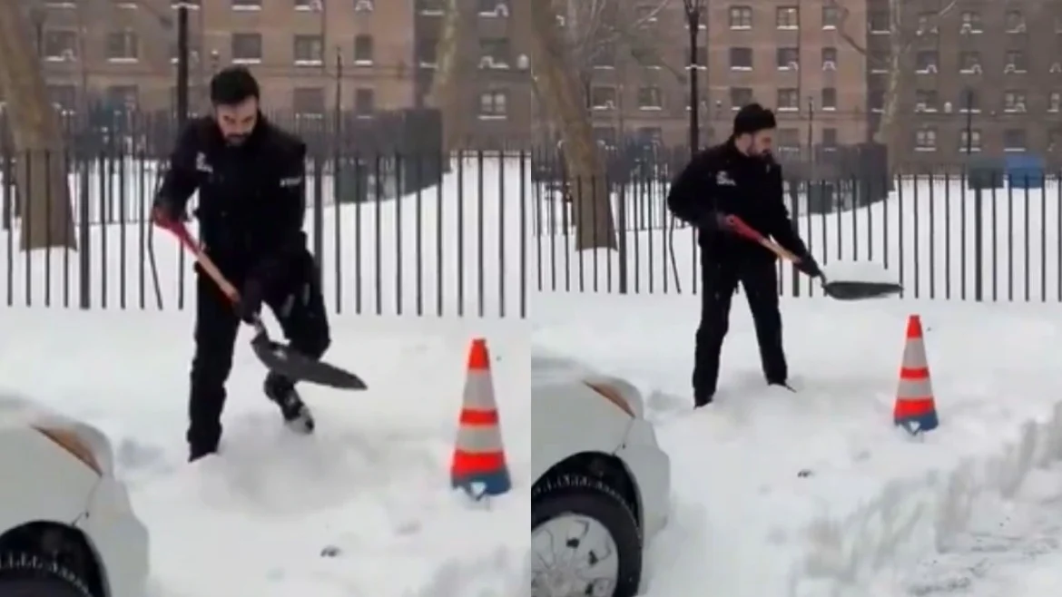 New York City Mayor Zohran Mamdani Faces Online Mockery After Joining Brooklyn Residents to Shovel Snow During Record-Breaking Blizzard