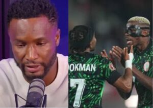 Mikel Obi, Ademola Lookman, and Victor Osimhen