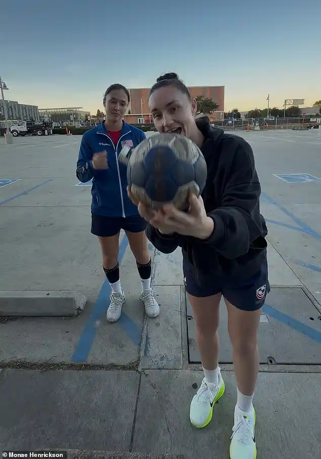 Monae Hendrickson discovers women’s handball at a Los Angeles tryout as Team USA searches for Olympic talent ahead of 2028 Games