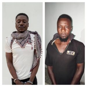 Mr Christopher Adamu (aka “Suffer”) and Mr James Yangyang