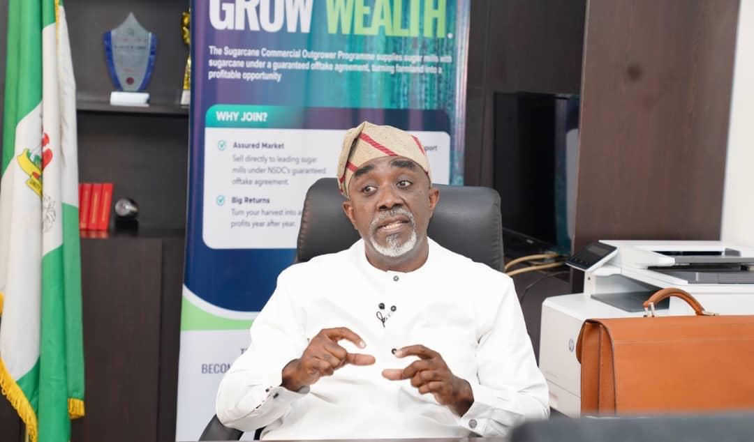 NSDC Executive Secretary Kamar Bakrin Explains How Greenfield Sugar Projects Are Boosting Production, Investment, and Farmer Engagement Across Nigeria
