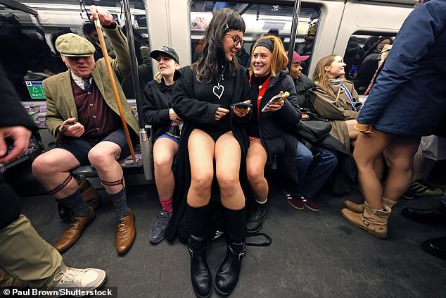 No Trousers Tube Ride