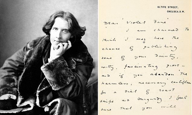 Rare Legendary Author Oscar Wilde Correspondence Linking Vegetarianism to Bloodthirsty Behavior and Socialism Draws Global Interest Ahead of London Auction