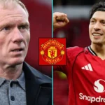 Paul Scholes and Lisandro Martinez