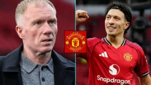 Paul Scholes and Lisandro Martinez