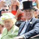 Queen Elizabeth II and Andrew Mountbatten-Windsor