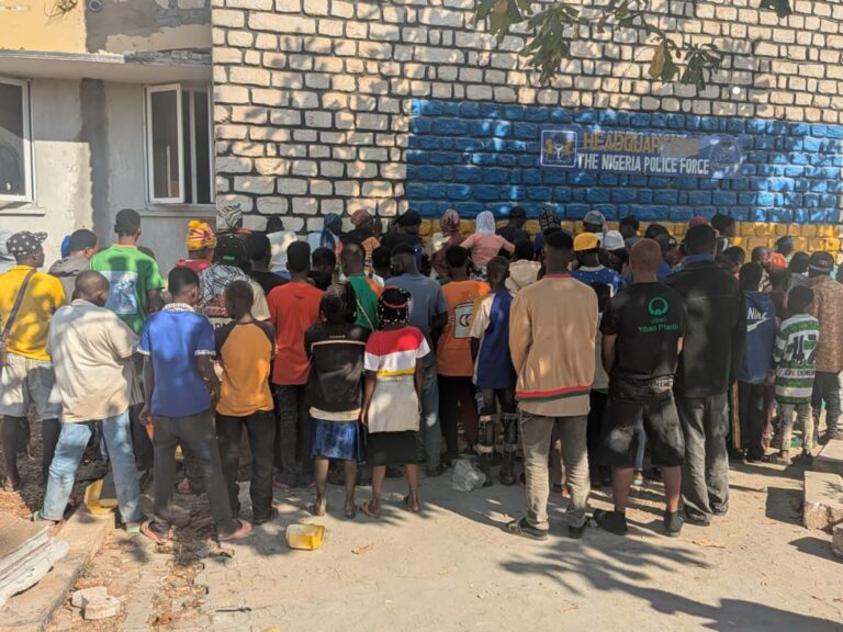 Rescued children