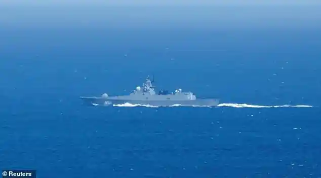 Russia Deploys Naval Escorts to Protect Sanctioned Tanker in the North Atlantic as US Considers Boarding Operation