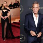 Sara Foster and George Clooney