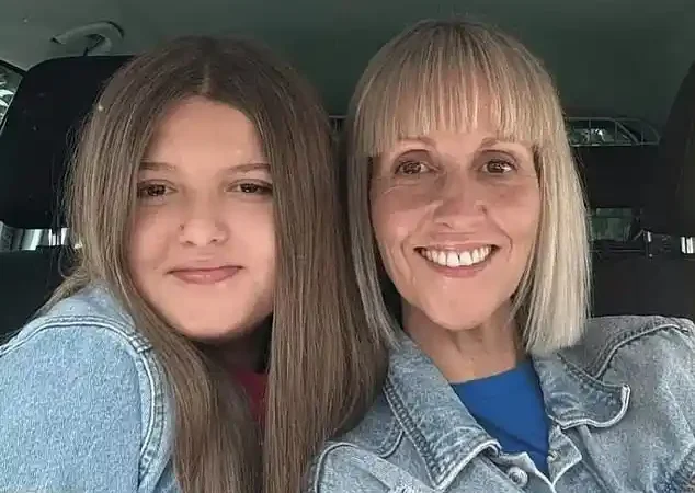 Sarah Keeling, 45, and 15-year-old Grace Keeling