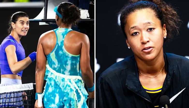 Sorana Cirstea and Naomi Osaka