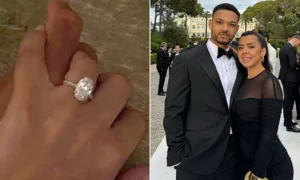 Steven Bartlett and Melanie Lopes