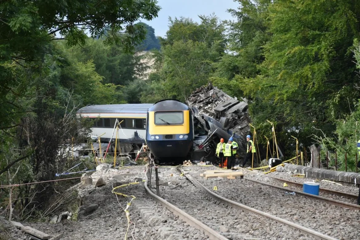 Families Mourn as Three Men Die in Stonehaven Train Derailment Caused by Heavy Rainfall and Washed Debris