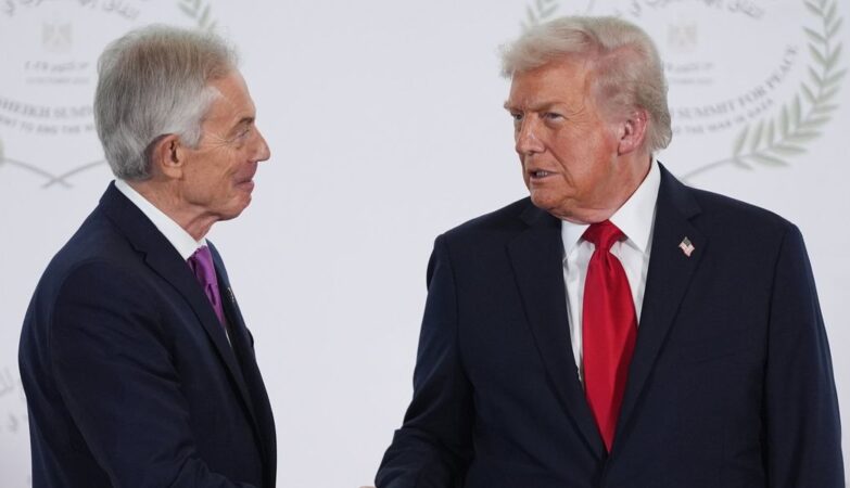 Tony Blair and Donald Trump