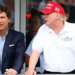 Tucker Carlson and Donald Trump