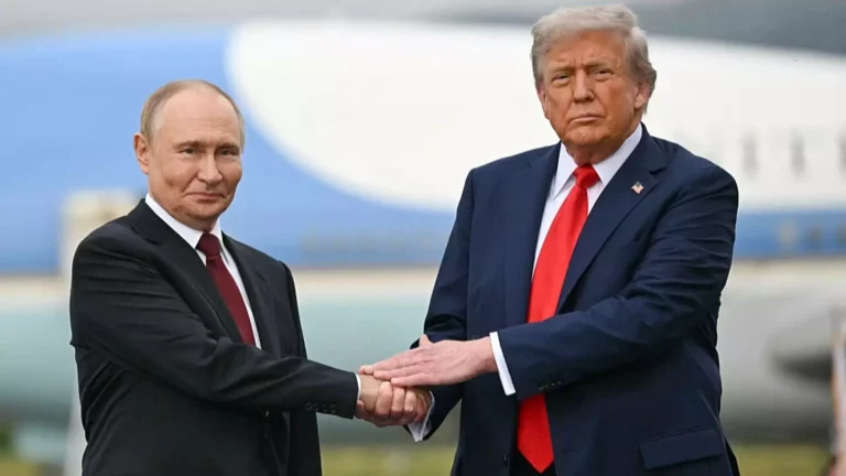 Vladimir Putin and Donald Trump