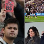 West Ham Fans Protest