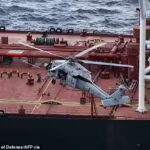 U S Military Intercepts and Boards Sanctioned Venezuelan Oil Tanker Veronica III in the Indian Ocean After Tracking It From the Caribbean