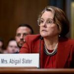 Pam Bondi removes Justice Department antitrust chief Abigail Slater from her post in Washington amid mounting tensions over Hewlett Packard merger and political infighting