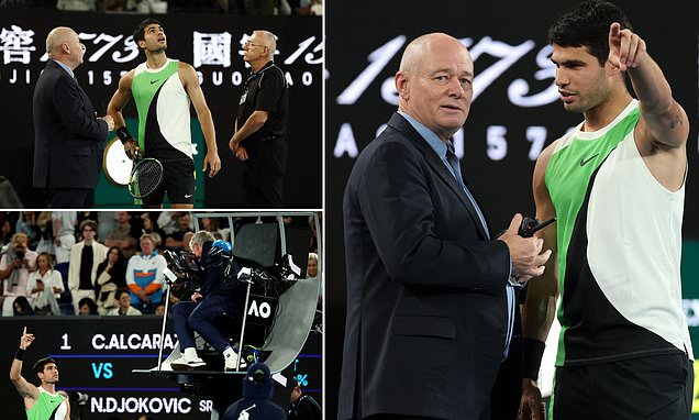 Alcaraz challenges roof decision at Australian Open