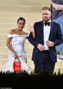 Alexandria Ocasio-Cortez Defends Her Foreign Policy Knowledge on Instagram While Her Fiancé Snores in New York