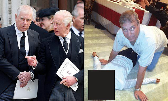 Andrew Mountbatten-Windsor and King Charles