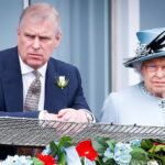 Andrew Mountbatten-Windsor and late Queen Elizabeth