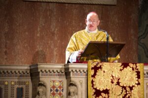 Archbishop Richard Moth urges Catholics to embrace the gifts of the Holy Spirit and spread the message of Christ during his installation Mass at Westminster Cathedral in London