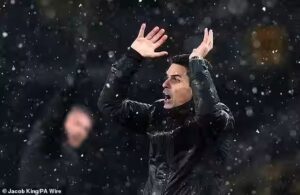 Arsenal manager Mikel Arteta admits his team must take responsibility after conceding last-minute equaliser to Wolves at Emirates Stadium in London