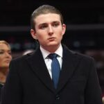 Barron Trump Attends State of the Union With Family to Support Father President Donald Trump in Washington D C