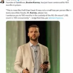 Former SafeMoon CEO Braden Karony Receives 100 Month Prison Sentence for Stealing Nine Million Dollars from Crypto Platform in United States