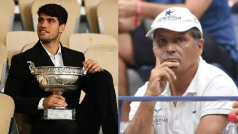 Carlos Alcaraz and Toni Nadal