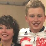 Caroline Peaty and Adam Peaty