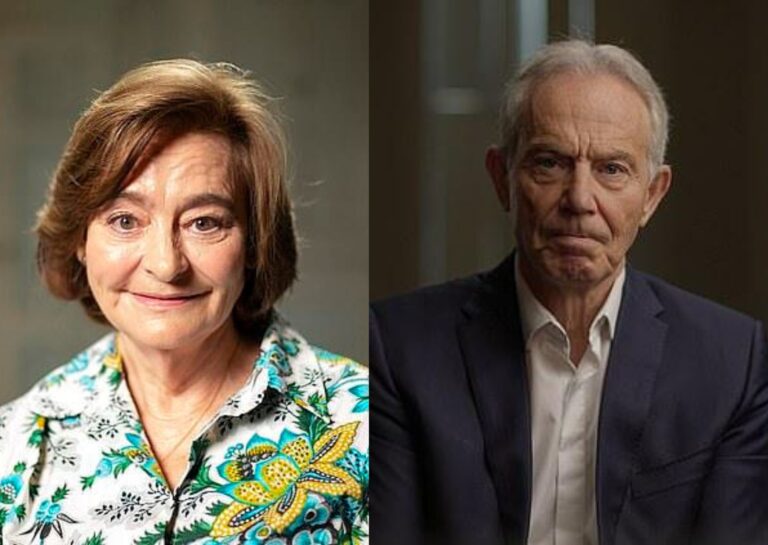 Cherie Blair and Tony Blair