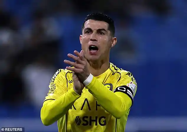 Cristiano Ronaldo reportedly goes on strike ahead of Al-Nassr’s Saudi Pro League clash with Al-Riyadh over financial disputes