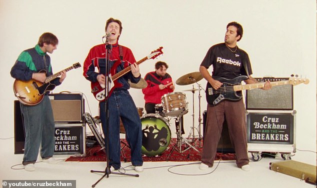 Cruz Beckham releases heartfelt For Your Love music video at Tony’s pie and mash shop in Essex as Beckham family feud with Brooklyn continues to unfold