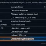 Crypto Treasury Executives Urge Basel Committee on Banking Supervision to Revise 1250 Percent Risk Weight on Bitcoin and Digital Assets Across Global Banks