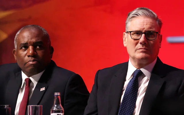 David Lammy and Keir Starmer