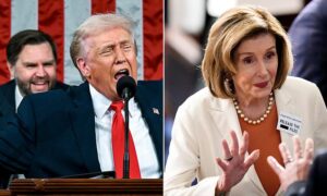 Donald Trump and Nancy Pelosi