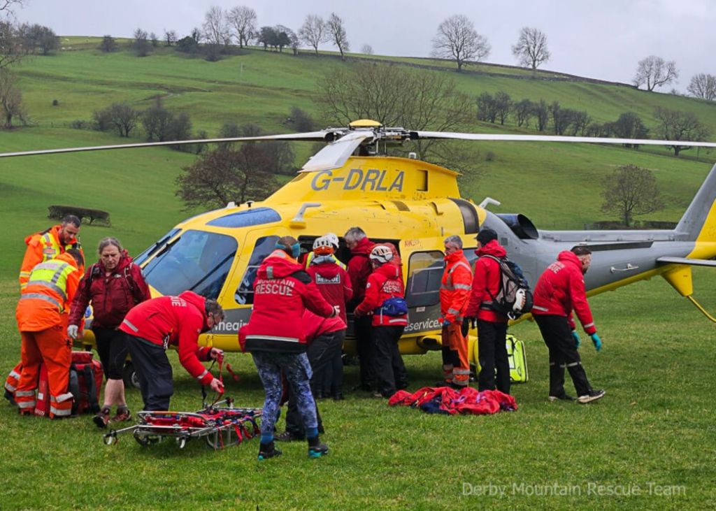 Teenager Suffers Serious Injuries and Is Airlifted to Hospital After Falling 20 Metres at Dovedale Valley in Derby